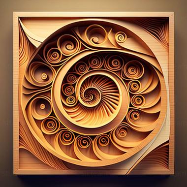 3D model golden ratio (STL)